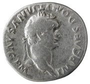 Denarius - Domitian TR P COS VII DES VIII P P obverse image