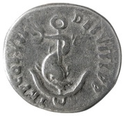 Denarius - Domitian TR P COS VII DES VIII P P, Rome, 81 reverse image
