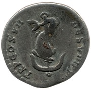 Denarius - Domitian TR P COS VII DES VIII P P, Rome, 81 reverse image