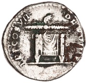 Denarius - Domitian TR P COS VII DES VIII P P, Rome, 81 reverse image