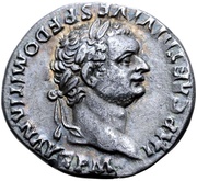 Denarius - Domitian TR P COS VII DES VIII P P obverse image