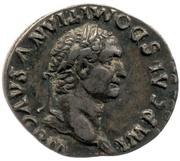 Denarius - Domitian TR POT COS VIII P P; Minerva obverse image