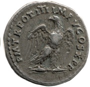 Denarius - Domitian P M TR POT III IMP V COS X P P, Rome, 84 reverse image