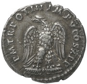 Denarius - Domitian P M TR POT III IMP V COS X P P, Rome, 84 reverse image