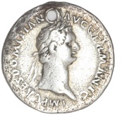 Denarius - Domitian P M TR POT IIII IMP VIII COS XI P P; Minerva obverse image
