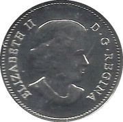 25 Cents - Elizabeth II Happy Birthday 2010 obverse image