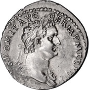 Denarius - Domitian IMP VIIII COS XI CENSORIA POTESTAT P P; Minerva obverse image