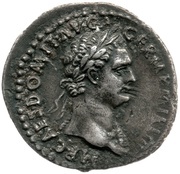 Denarius - Domitian IMP VIIII COS XI CENS POTES P P; Germania obverse image