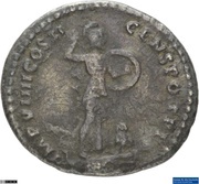 Denarius - Domitian IMP VIIII COS XI CENS POT P P; Minerva, Rome, 85 reverse image