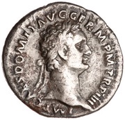 Denarius - Domitian IMP VIIII COS XI CENS POT P P; Minerva obverse image