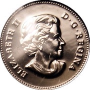 25 Cents - Elizabeth II Congratulations obverse image