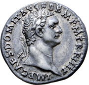 Denarius - Domitian IMP VIIII COS XI CENS POT P P; Minerva obverse image