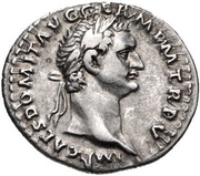 Denarius - Domitian IMP VIIII COS XI CENS POT P P; Minerva obverse image