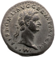 Denarius - Domitian IMP VIIII COS XI CENS POT P P; Minerva obverse image