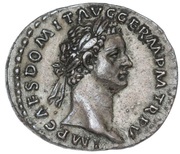 Denarius - Domitian IMP VIIII COS XI CENS POT P P; Minerva obverse image