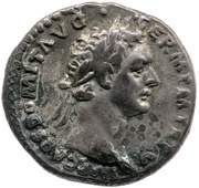Denarius - Domitian IMP XI COS XI CENS P P P; Minerva obverse image