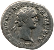 Denarius - Domitian IMP XI COS XII CENS P P P; Minerva obverse image