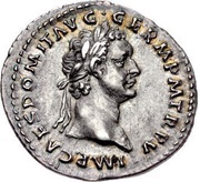 Denarius - Domitian IMP XII COS XII CENS P P P; Minerva obverse image