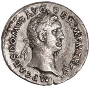 Denarius - Domitian IMP XII COS XII CENS P P P; Minerva obverse image