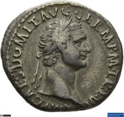 Denarius - Domitian IMP XII COS XII CENS P P P; Minerva obverse image