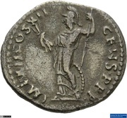 Denarius - Domitian IMP XII COS XII CENS P P P; Minerva, Rome, 86 reverse image