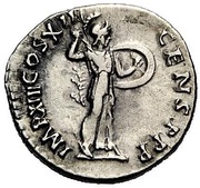 Denarius - Domitian IMP XIII COS XII CENS P P P; Minerva, Rome, 86 reverse image