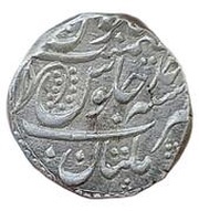 1 Rupee - Taimur Shah reverse image
