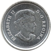25 Cents - Elizabeth II Wood Bison obverse image
