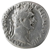 Denarius - Domitian IMP XIX COS XIIII CENS P P P; Minerva obverse image
