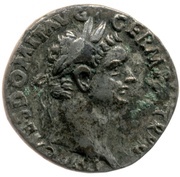 Denarius - Domitian IMP XX COS XIIII CENS P P; Minerva obverse image