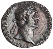 Denarius - Domitian IMP XXI COS XIIII CENS P P P; Minerva obverse image
