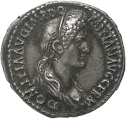 Denarius - Domitia CONCORDIA AVGVSTI obverse image