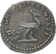 Denarius - Domitia CONCORDIA AVGVSTI, Rome, 88-89 reverse image