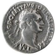 Denarius - Domitian IMP XXI COS XV CENS P P P; Minerva obverse image