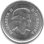 25 Cents - Elizabeth II Orca; colored obverse image