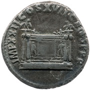 Denarius - Domitian IMP XXII COS XVII CENS P P P, Rome, 95-96 reverse image