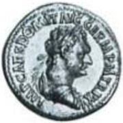 Denarius - Domitian IMP XXII COS XVII CENS P P P obverse image