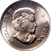 25 Cents - Elizabeth II Wedding obverse image