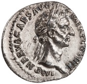 Denarius - Nerva FORTVNA AVGVST; Fortuna obverse image