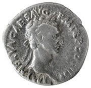 Denarius - Nerva SALVS PVBLICA; Salus obverse image