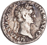 Denarius - Nerva COS II DESIGN III P P; Diana obverse image
