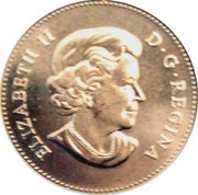 25 Cents - Elizabeth II Happy Holidays obverse image