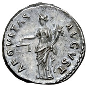 Denarius - Nerva AEQVITAS AVGVST; Aequitas, Rome, 97 reverse image