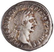 Denarius - Nerva FORTVNA P R; Fortuna obverse image