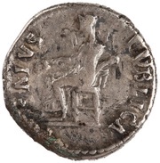 Denarius - Nerva SALVS PVBLICA; Salus, Rome, 97 reverse image