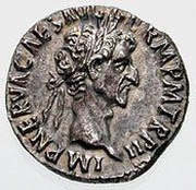 Denarius - Nerva IMP II COS III DESIGN IIII P P; Aequitas obverse image