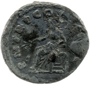 Denarius - Nerva P M TR P COS III P P; Pax, Rome, 98 reverse image
