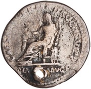 Denarius - Marciana and Salonia Matidia CAES AVG GERMA DAC COS VI P P MATIDIA AVG, Rome, 98-117 reverse image
