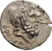 Denarius IMP CAES TRAIAN AVG GER DAC P P REST L RVBRI; Jupiter and Victory obverse image
