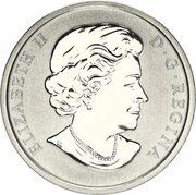 25 Cents - Elizabeth II Tulip and Ladybug obverse image